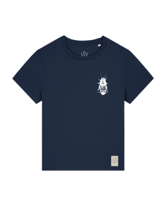 bio-female-medium fit-tshirt-cockroach ranch (backprint)-sttw172-marine-front