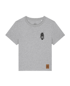 bio-female-medium fit-tshirt-cockroach ranch (backprint)-sttw172-mausgrau-front