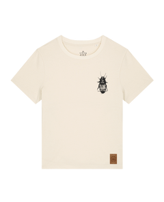 bio-female-medium fit-tshirt-cockroach ranch (backprint)-sttw172-natur-front