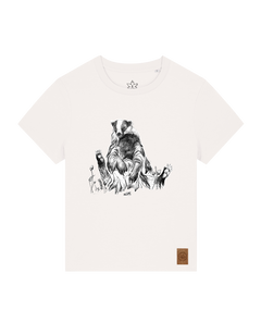 bio-female-medium fit-tshirt-dachs-sttw172-bio ei-front