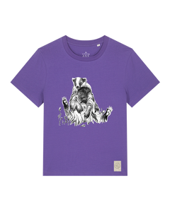 bio-female-medium fit-tshirt-dachs-sttw172-blaukraut-front