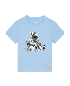 bio-female-medium fit-tshirt-dachs-sttw172-lagune-front