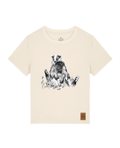 bio-female-medium fit-tshirt-dachs-sttw172-natur-front