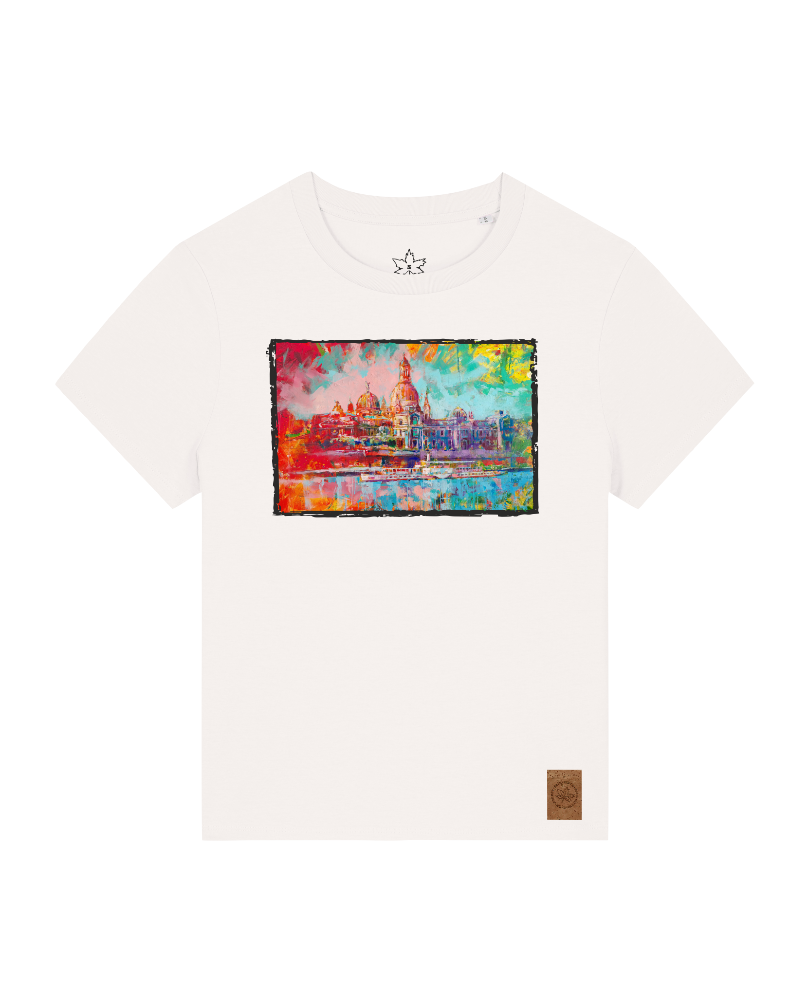 bio-female-medium fit-tshirt-dresden-sttw172-bio ei-front