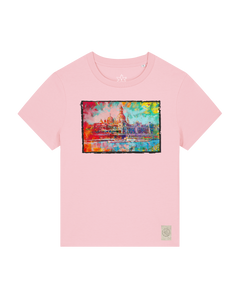 bio-female-medium fit-tshirt-dresden-sttw172-flamingo-front