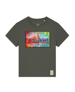 bio-female-medium fit-tshirt-dresden-sttw172-grunkohl-front
