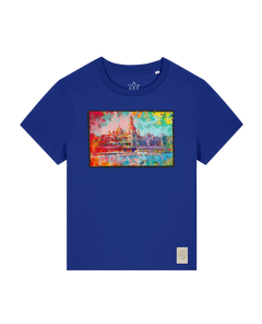bio-female-medium fit-tshirt-dresden-sttw172-kornblume-front