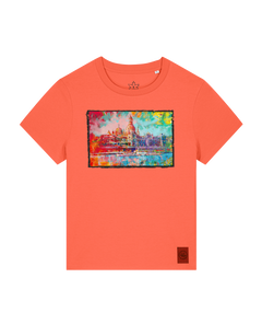 bio-female-medium fit-tshirt-dresden-sttw172-mandarine-front