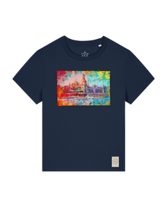 bio-female-medium fit-tshirt-dresden-sttw172-marine-front