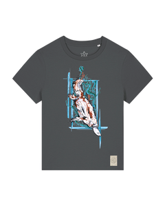 bio-female-medium fit-tshirt-duckbilly platy-sttw172-eisen-front