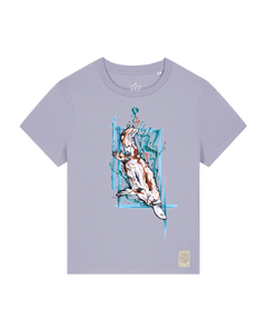 bio-female-medium fit-tshirt-duckbilly platy-sttw172-lavender-front