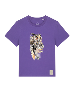 bio-female-medium fit-tshirt-eule-sttw172-blaukraut-front