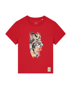 bio-female-medium fit-tshirt-eule-sttw172-erdbeere-front