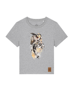 bio-female-medium fit-tshirt-eule-sttw172-mausgrau-front