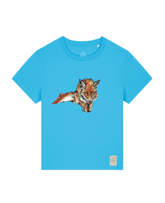 bio-female-medium fit-tshirt-fox views-sttw172-wasserblau-front
