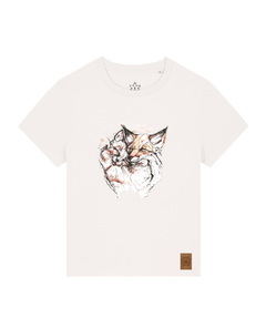 bio-female-medium fit-tshirt-fuchspaar-sttw172-bio ei-front