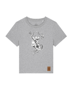 bio-female-medium fit-tshirt-gecko-sttw172-mausgrau-front