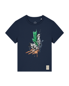 bio-female-medium fit-tshirt-grassland population-sttw172-marine-front
