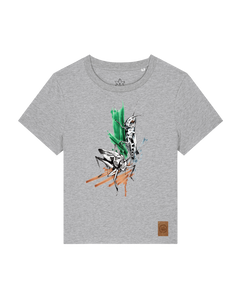 bio-female-medium fit-tshirt-grassland population-sttw172-mausgrau-front