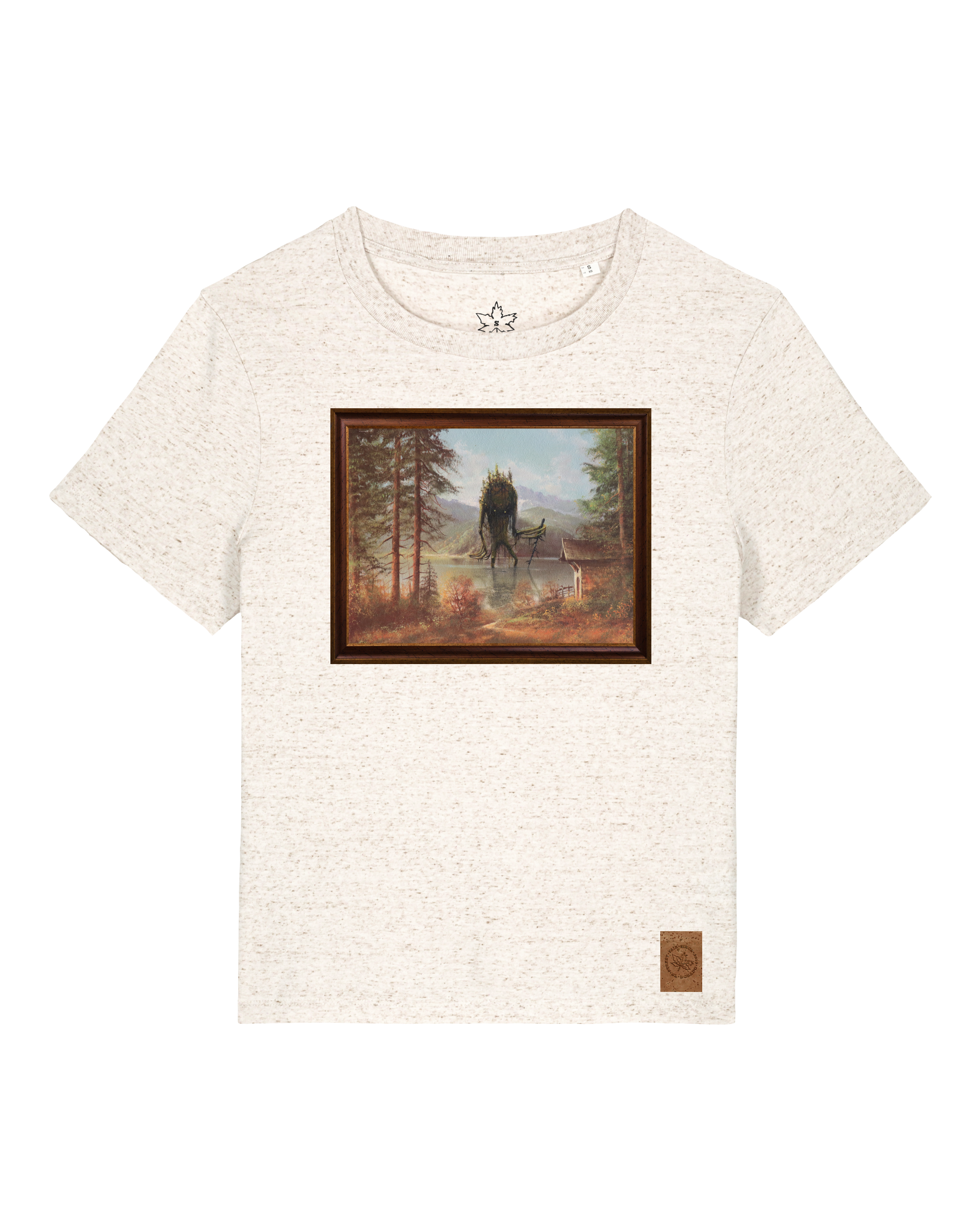 bio-female-medium fit-tshirt-herbst im riesengebirge-sttw172-elbsandstein-front