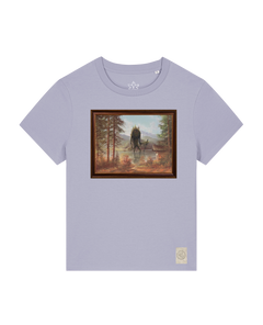 bio-female-medium fit-tshirt-herbst im riesengebirge-sttw172-lavender-front