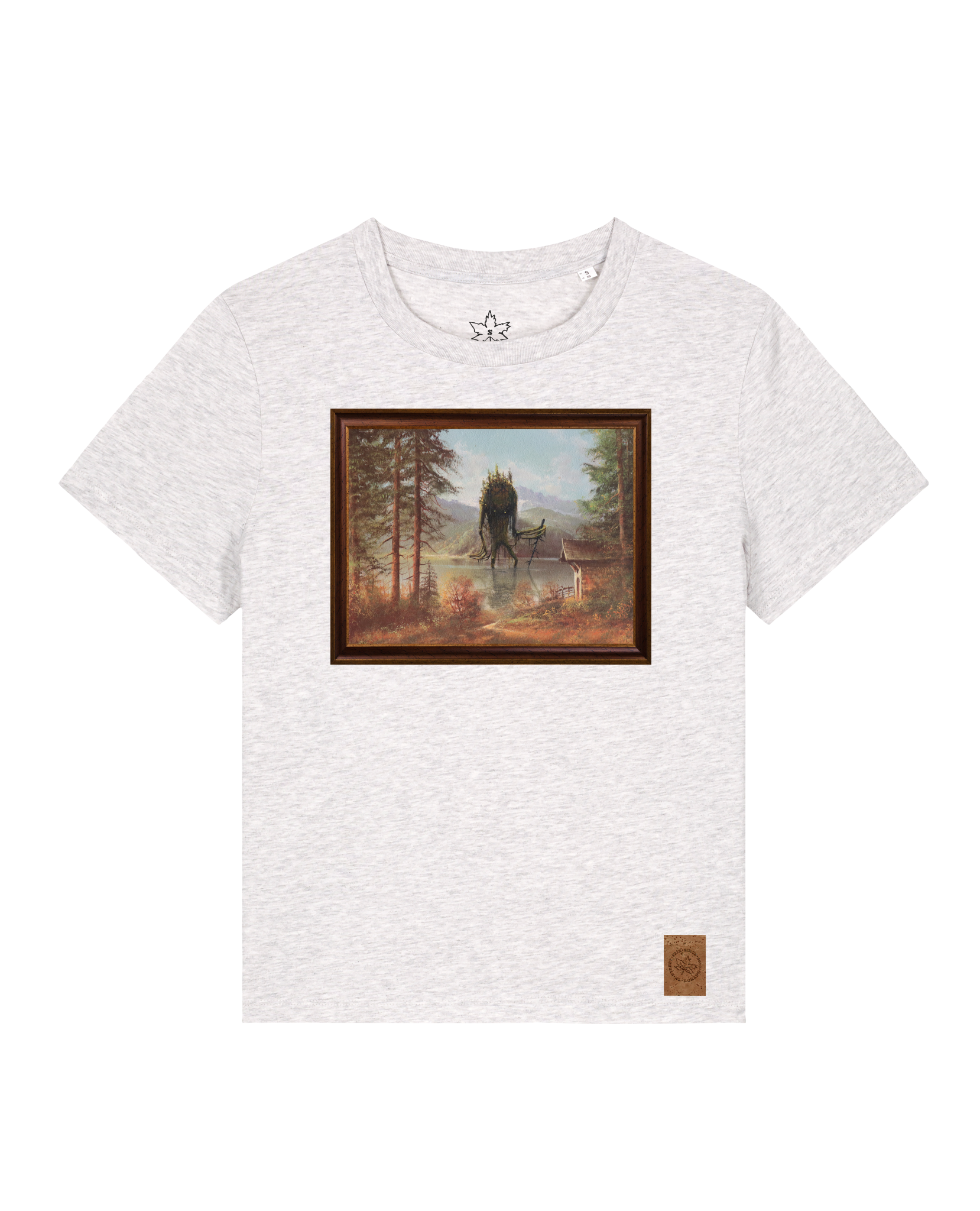 bio-female-medium fit-tshirt-herbst im riesengebirge-sttw172-rennmaus-front