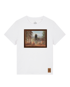 bio-female-medium fit-tshirt-herbst im riesengebirge-sttw172-weiß-front