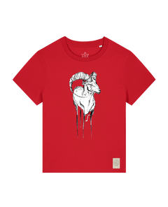 bio-female-medium fit-tshirt-ibex-sttw172-erdbeere-front