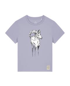 bio-female-medium fit-tshirt-ibex-sttw172-lavender-front