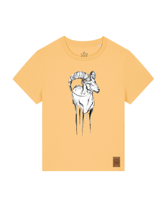 bio-female-medium fit-tshirt-ibex-sttw172-senfkorn-front