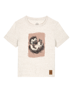 bio-female-medium fit-tshirt-igel-sttw172-elbsandstein-front