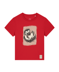 bio-female-medium fit-tshirt-igel-sttw172-erdbeere-front
