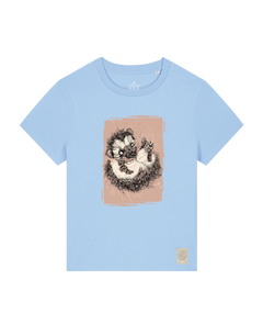 bio-female-medium fit-tshirt-igel-sttw172-lagune-front