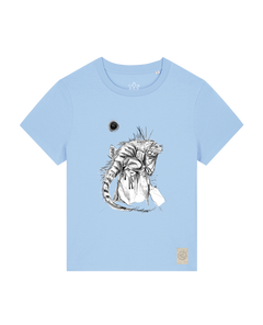 bio-female-medium fit-tshirt-iguana-sttw172-lagune-front