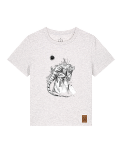 bio-female-medium fit-tshirt-iguana-sttw172-rennmaus-front