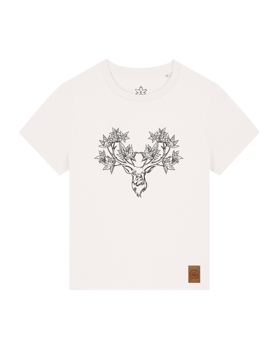 bio-female-medium fit-tshirt-king of wood-sttw172-bio ei-front