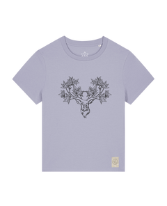 bio-female-medium fit-tshirt-king of wood-sttw172-lavender-front