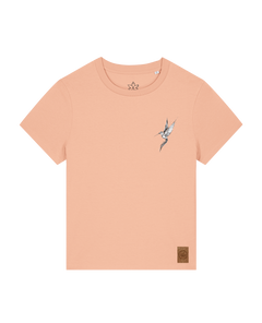 bio-female-medium fit-tshirt-kolibri (backprint)-sttw172-agyptische keramik-front