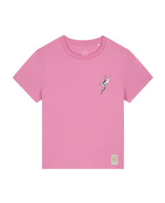 bio-female-medium fit-tshirt-kolibri (backprint)-sttw172-kaugummi-front