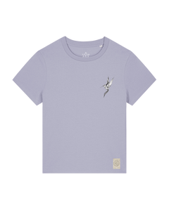 bio-female-medium fit-tshirt-kolibri (backprint)-sttw172-lavender-front