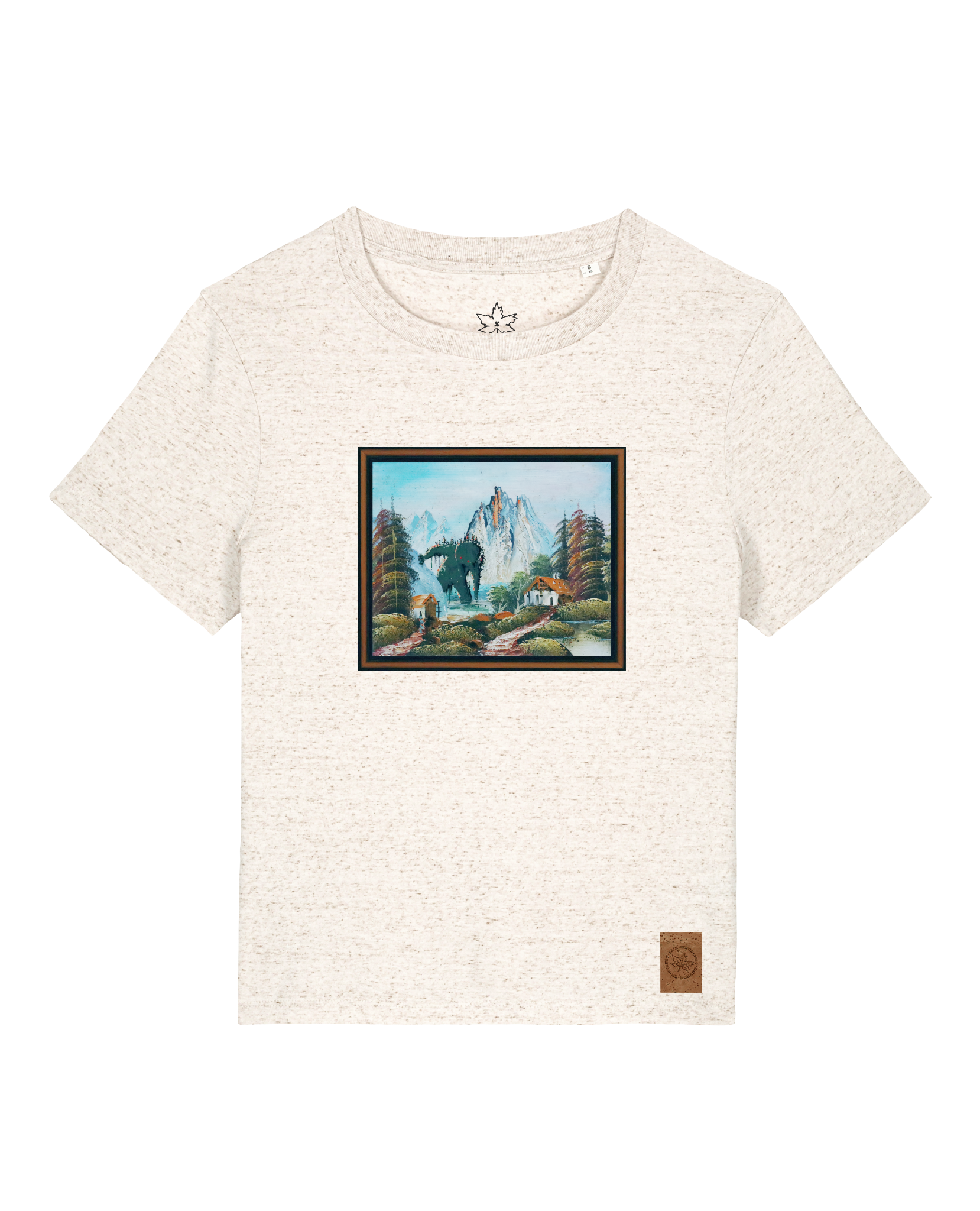 bio-female-medium fit-tshirt-krakonoš in holidays-sttw172-elbsandstein-front
