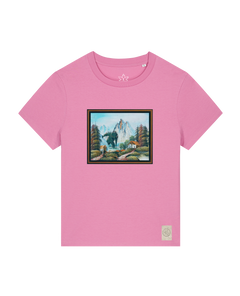 bio-female-medium fit-tshirt-krakonoš in holidays-sttw172-kaugummi-front