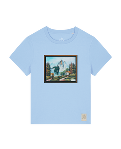 bio-female-medium fit-tshirt-krakonoš in holidays-sttw172-lagune-front
