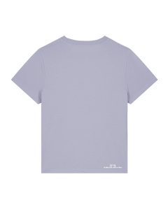 bio-female-medium fit-tshirt-kühe-sttw172-lavender-back