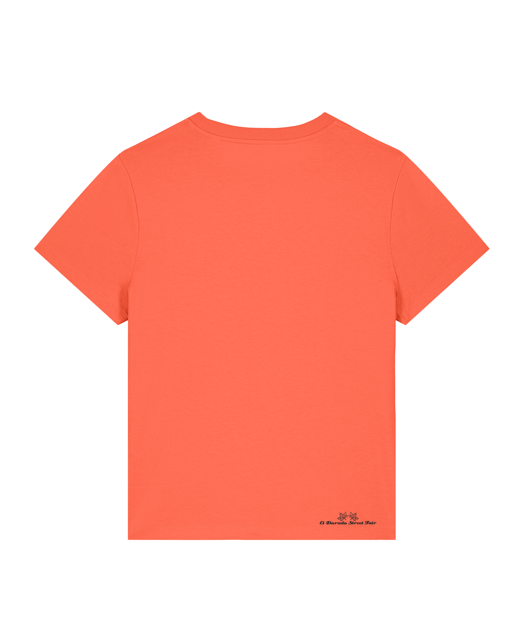 bio-female-medium fit-tshirt-kühe-sttw172-mandarine-back