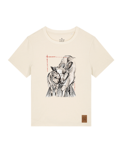 bio-female-medium fit-tshirt-kühe-sttw172-natur-front