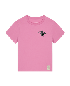 bio-female-medium fit-tshirt-lampionfisch (backprint)-sttw172-kaugummi-front