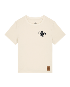 bio-female-medium fit-tshirt-lampionfisch (backprint)-sttw172-natur-front