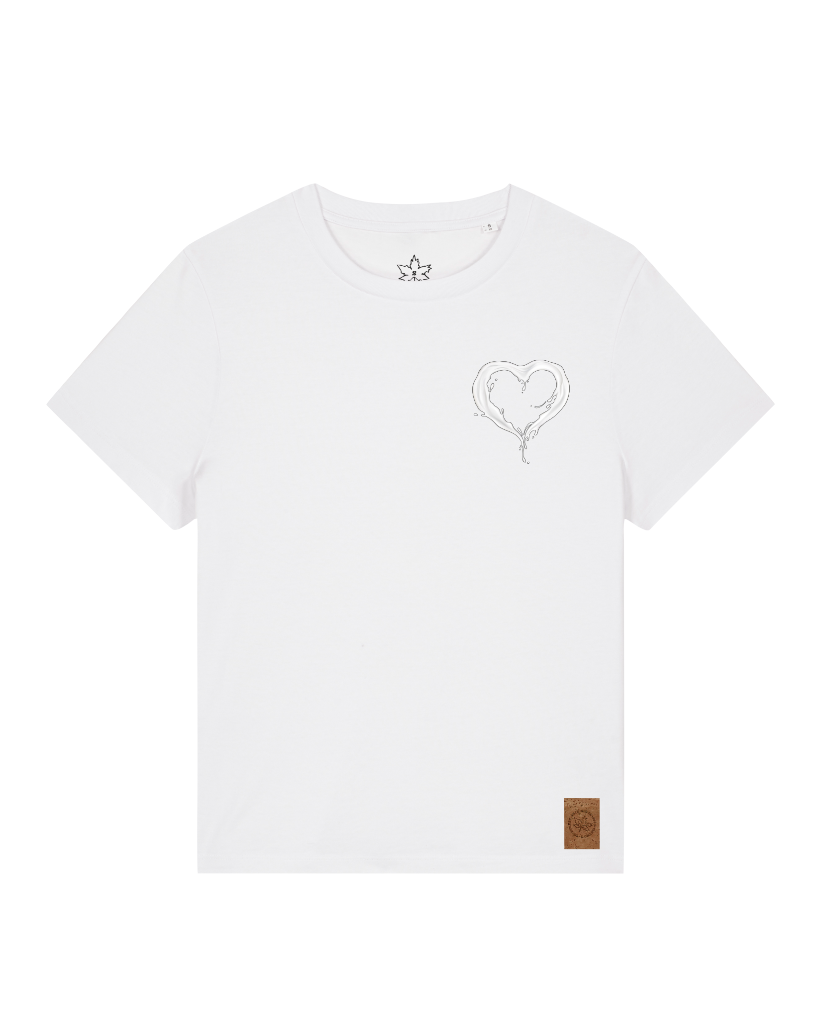 bio-female-medium fit-tshirt-milchmagd (backprint)-sttw172-bio ei-front