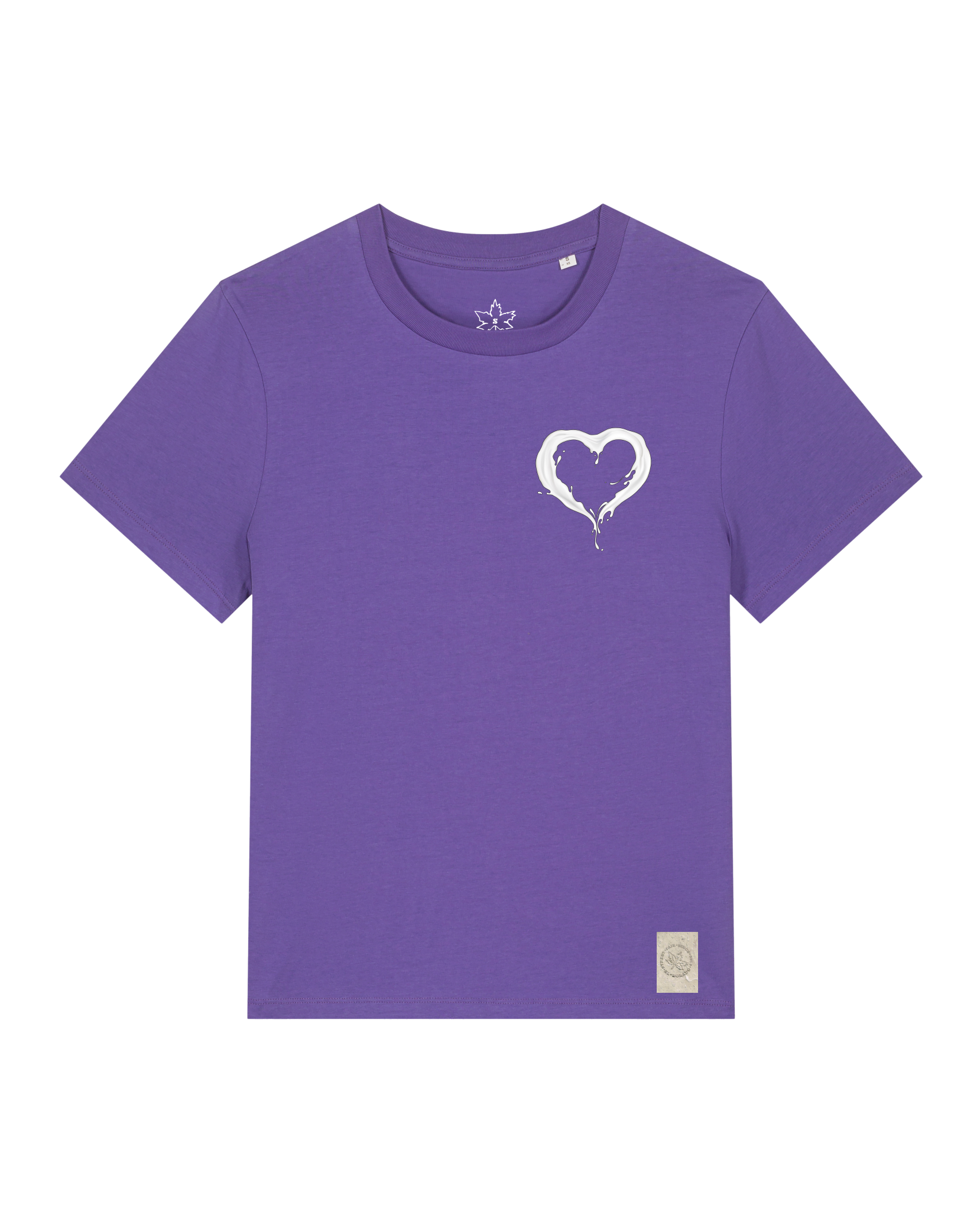 bio-female-medium fit-tshirt-milchmagd (backprint)-sttw172-blaukraut-front